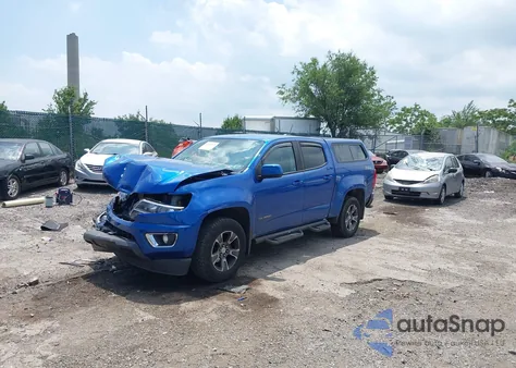 2018 Chevrolet Colorado Z71 from USA, damaged, VIN 1GCGTDEN7J1242345